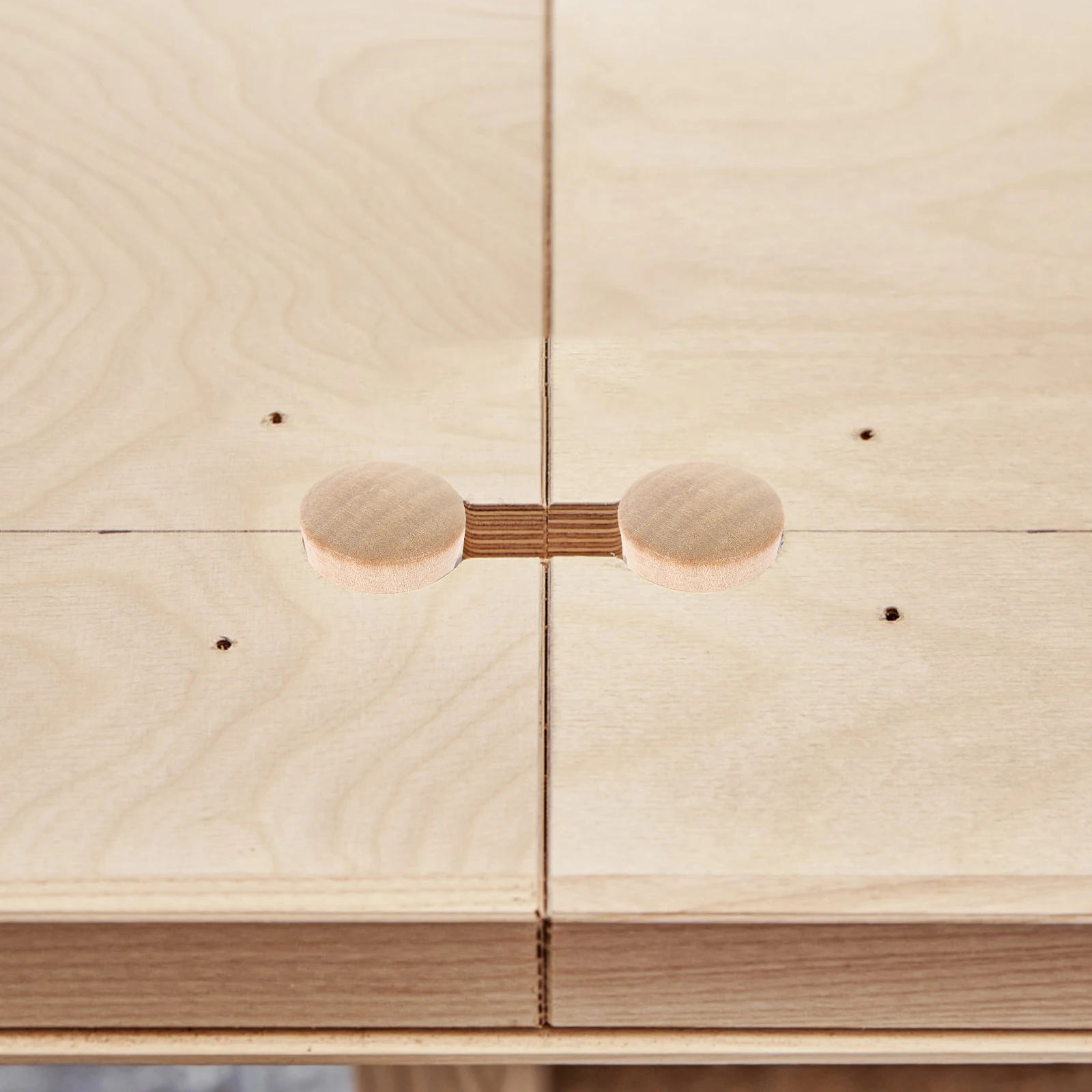 

50 Pcs Cork Wood Plugs Hole Button Dowel Stopper Wooden for niture Entry Door Sealing Floor