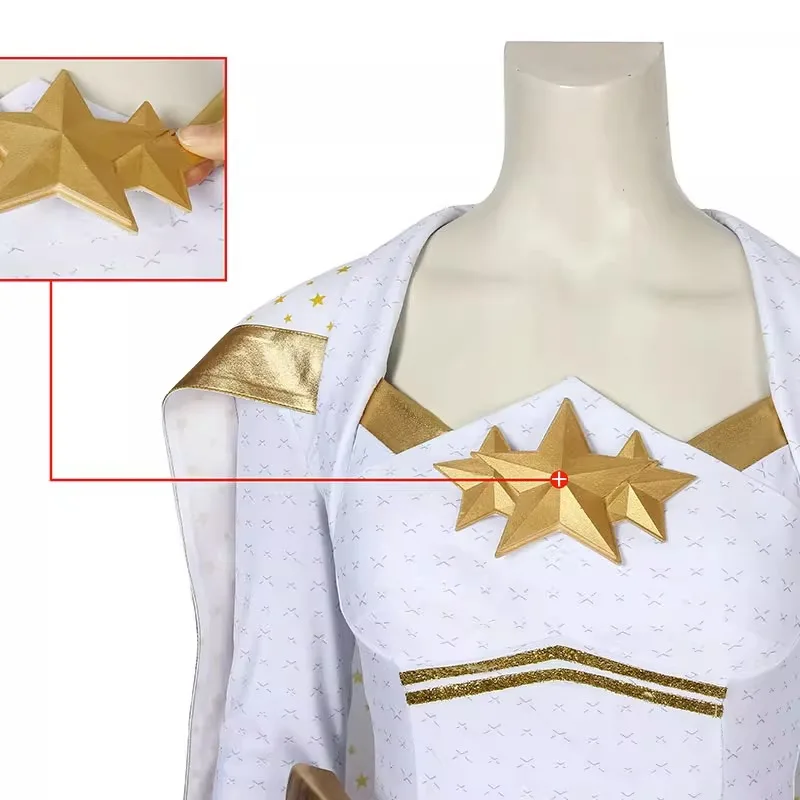 Disfraz de Cosplay de New Boys Starlight Annie para adultos y niñas, traje de Carnaval de Halloween, capa de vestido de súper heroína, enero