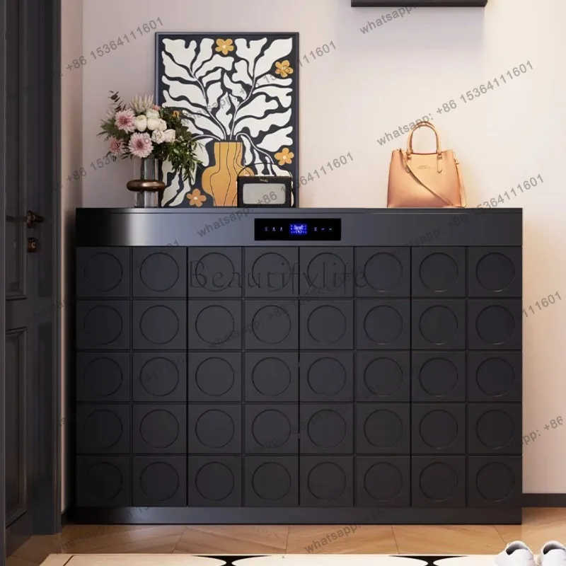 Beutiful Strong Shoe Cabinet Wood Design Large Modern Luxury Shoe Rack Organizer Storage House Armario