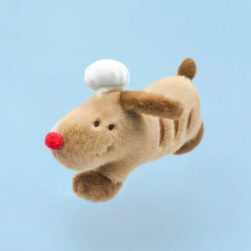 Almohada de perro de palo francés inspirada en Anime, juguete de peluche de 30cm, 50cm y 70cm, bonito Animal relleno, Ideal para colección de juguetes