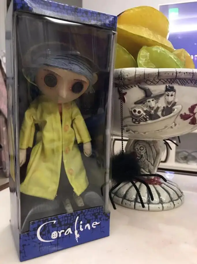 

NECA Children's toys Coraline & the Secret Door dolls action figure 10 inch The Pity Girl Buttons Eyes