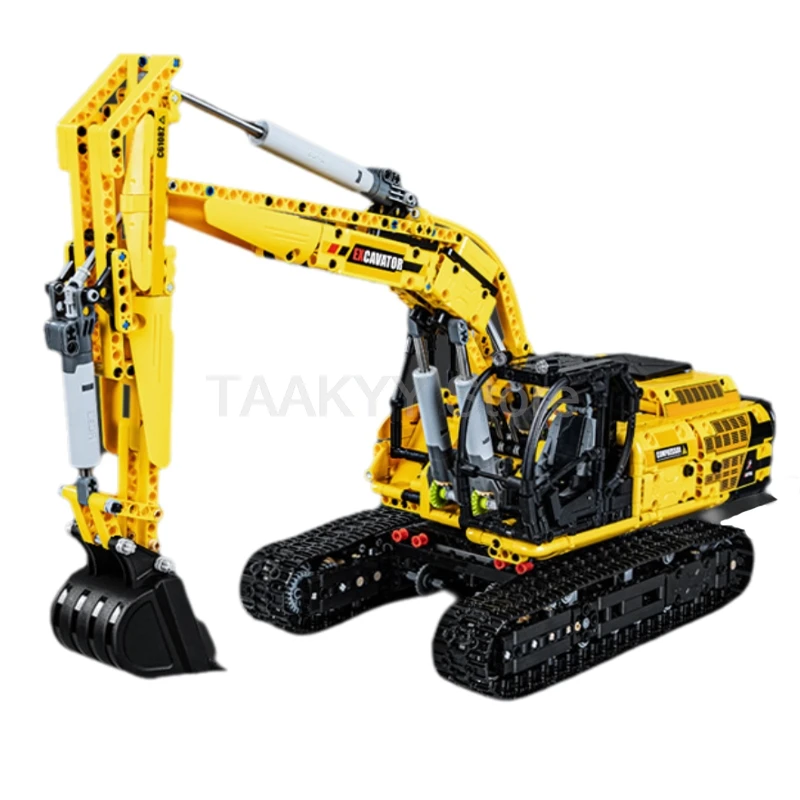 1702Pcs 1:20 City Remote Control Engineering Truck Building Block Excavator Armored Rescue Vehicle Models Bricks RC Toys for Kid