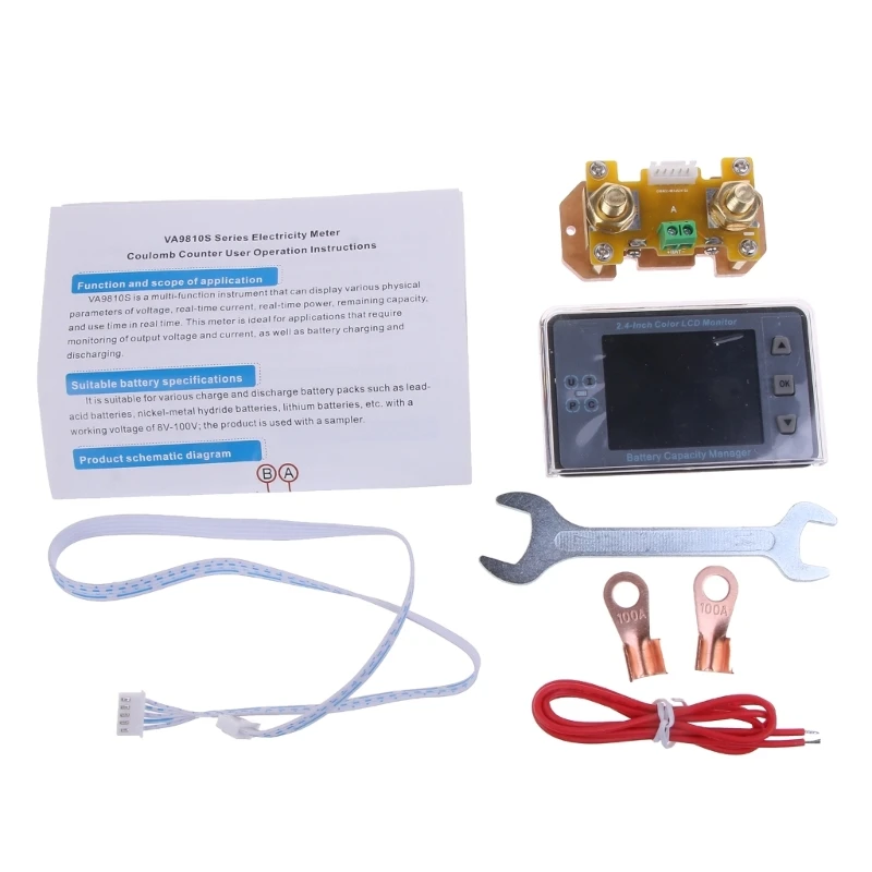 

E5BE Capacity Indicator DC8V-100V Car Motorcycles Voltmeter Voltages Gauges