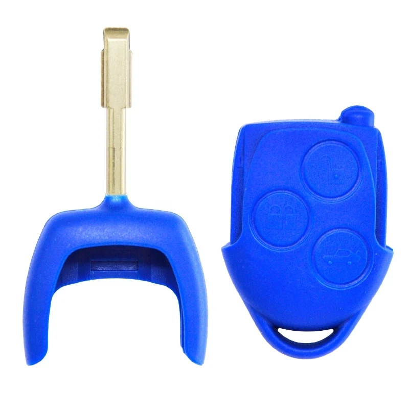 CN018038 3 Button Aftermarket Blue Key Fob For Ford Transit Remote Key 434MHZ 4D63 Chip FCCID 6C1T-15K601-AG