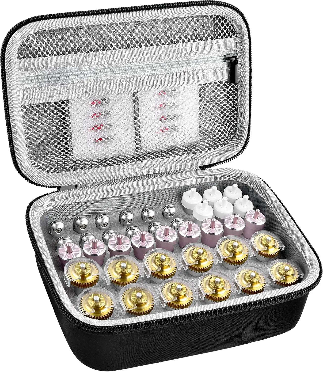 

Universal Tool Organizer Case for Cricut Maker Blades & Tips, EVA Storage Box for QuickSwap Tools, Engraving Tip, Bonded-Fabric Blade, Accessories Holder (Bag Only)