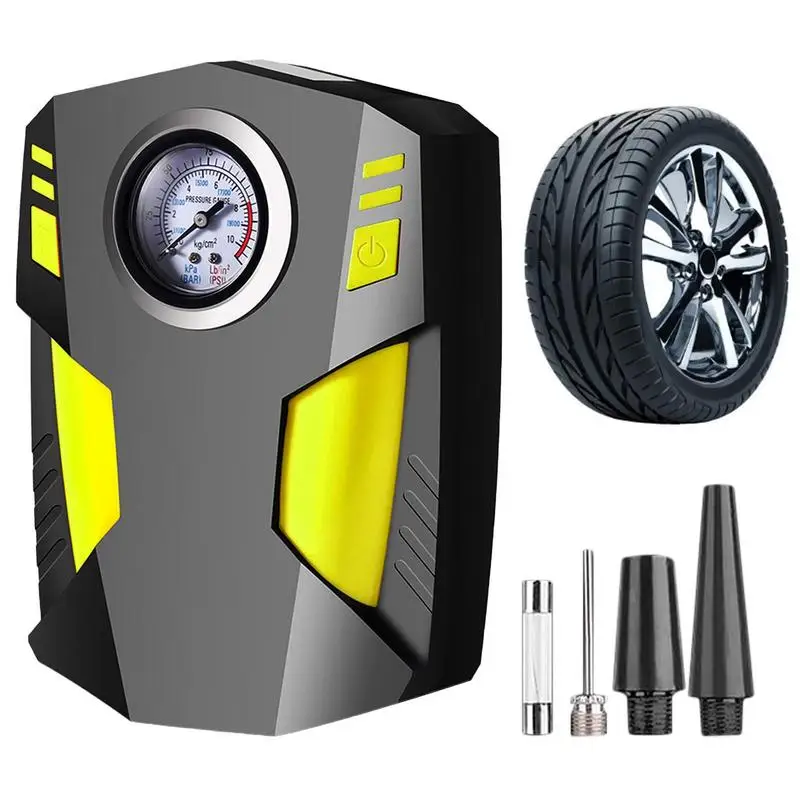 

Portable Automobile Air Compressor Digital Tire Inflation Pump LED Lamp Tire Compression Pump Compressor Car Accessories