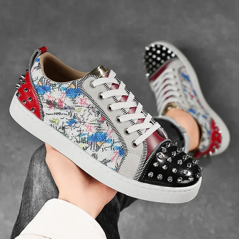 

2025 Niche New Casual Sports Breathable Versatile Comfortable Low Top Personalized Trendy Men's Board Shoes