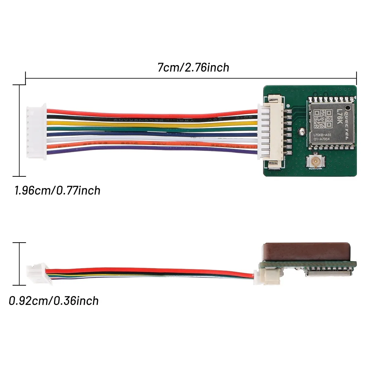 L76K GNSS GPS Module Board quectel 2.8V~4.3V compatible Heltec V3 V4 T114 WiFi LoRa Meshtastic Meshcore Node