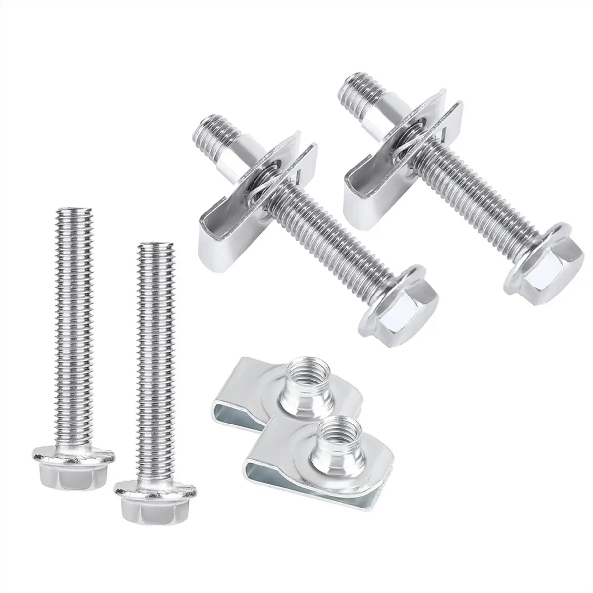 4Sets Tank Strap Bolts, Stainless Steel Tank Strap Hardware Replacement Kit for 1999-2021 Select