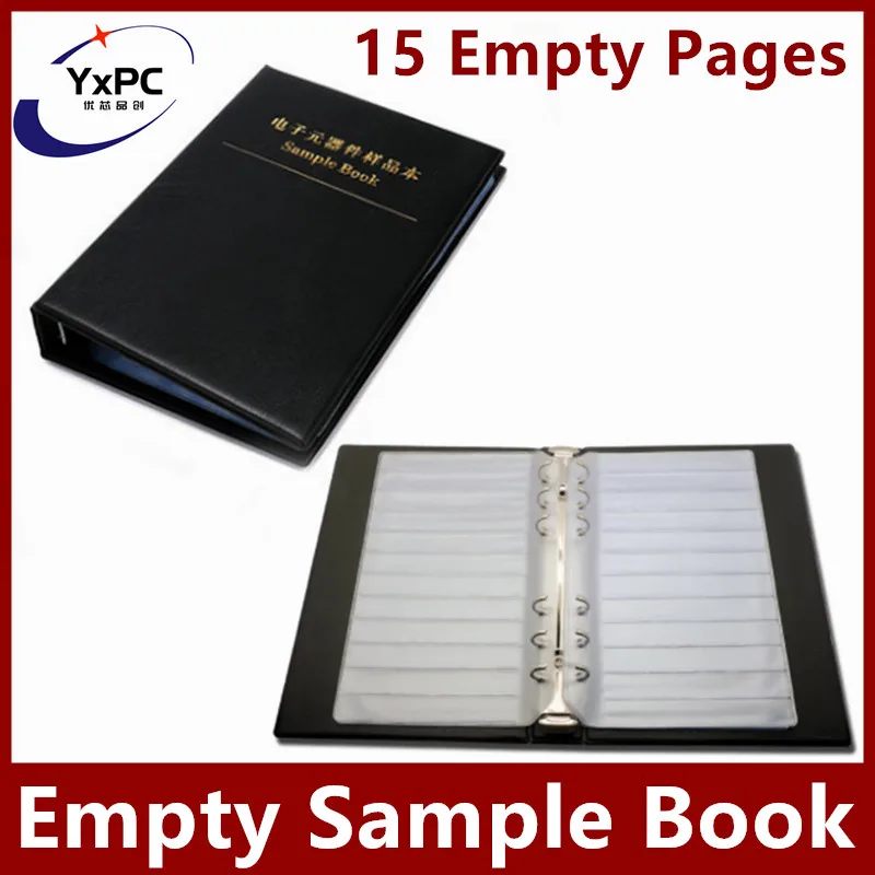 63values Resistor 17values Capacitor Mixed Sample Book 1206 0805 0603 0402 0201 Capacitors Resistors Assortment Kit