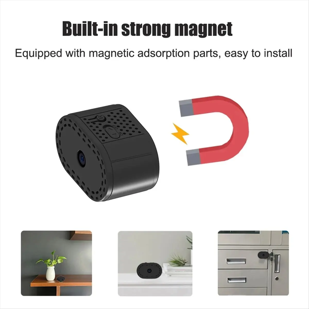 SCLS Mini Cameras Wireless WiFi Remote Monitor Camera Super Small P2P Smart Camera Home Security Tiny IP Camera