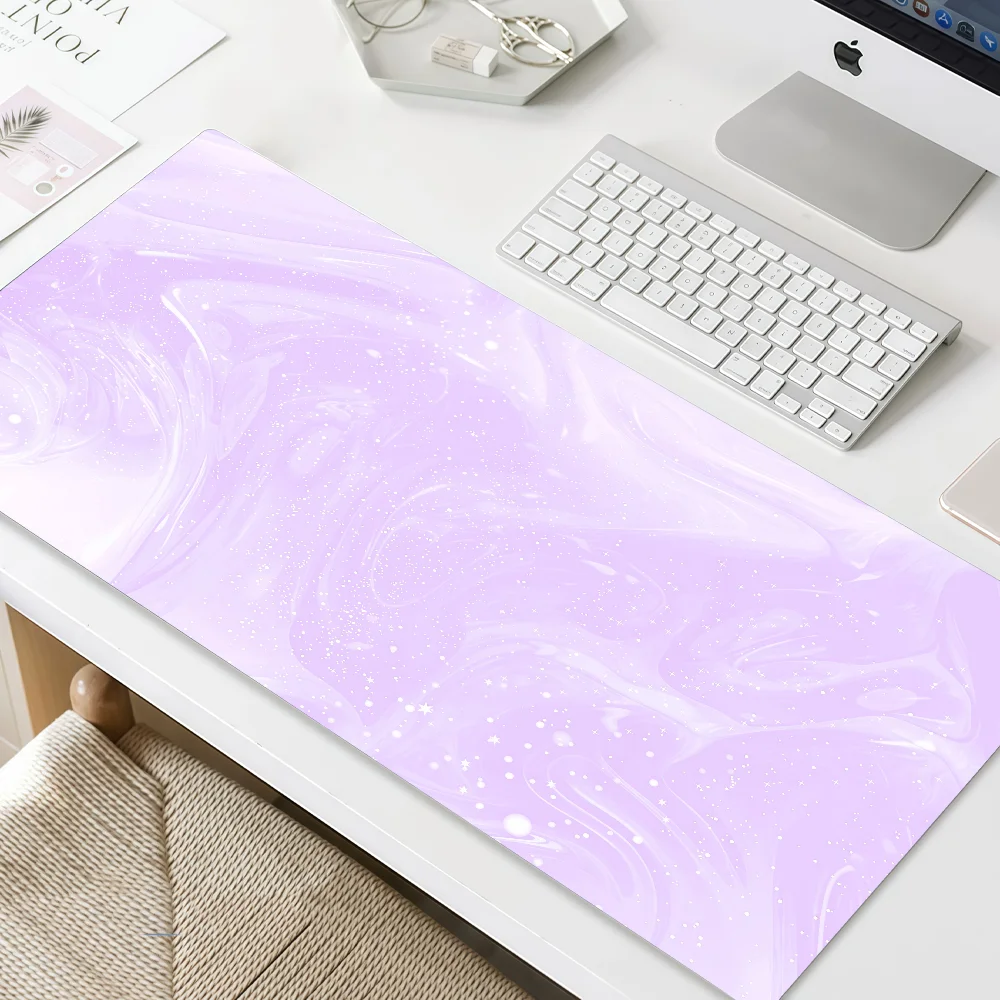 Mouse Pad Texture MousePad Non-slip Lockedge Starlight Office Student Gaming Thickened Large Writing Pad Fluid Cushion