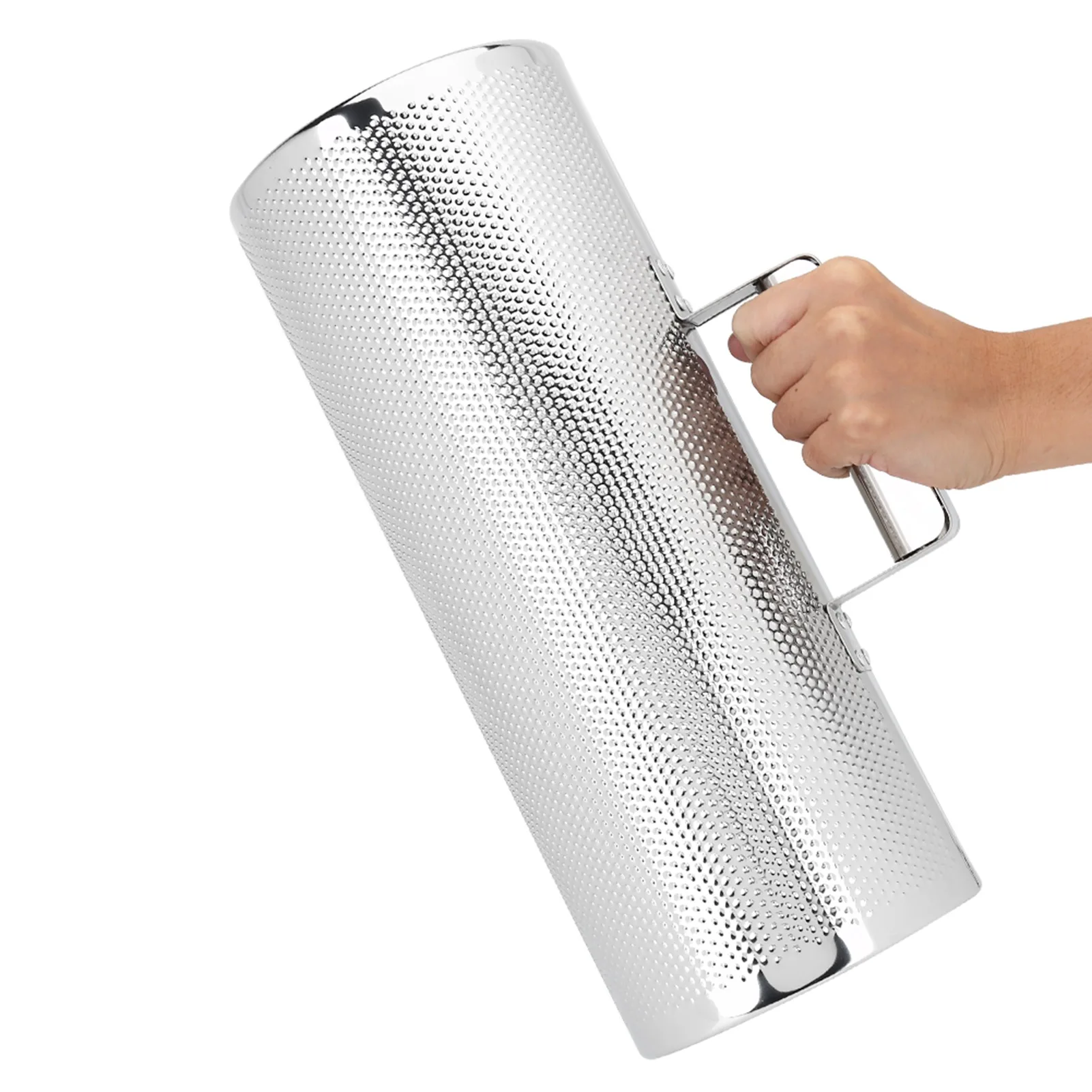 5*12.8'' Professional Stainless Steel Percussion Instrument Metal Guiro with Scraper