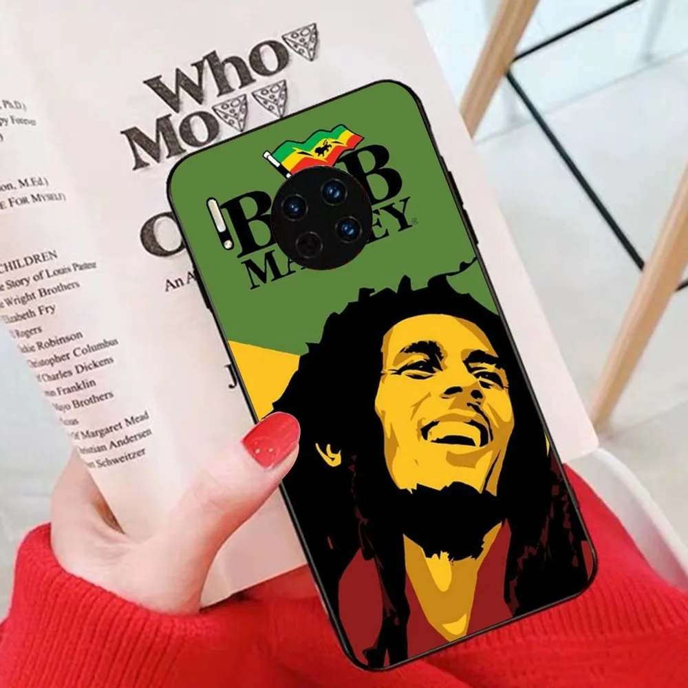 Bob Marley Rasta Lion Phone Case For Huawei Mate 10 20 30 40 50 Lite Pro Nova 3 3i 5 6 SE 7 Pro 7SE