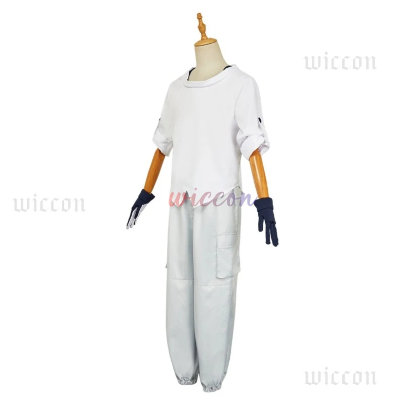 Аниме GQuuuuuuX Of Gundanm Shuji Ito Cospaly Костюм для ролевых игр Белые топы Перчатки Брюки Парик Хэллоуин Униформа Карнавальные костюмы