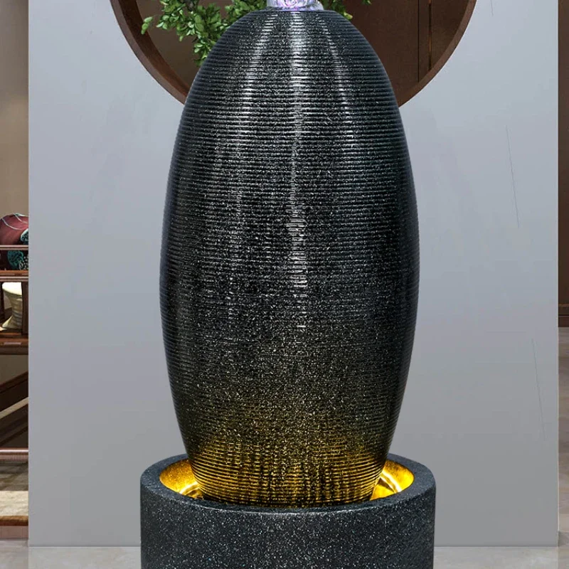 Creative Modern and Simple Home Humidifier Decoration Office Indoor Fengshui Ball Lucky Egg
