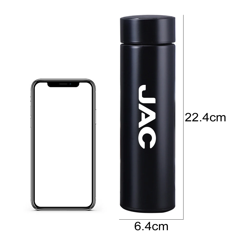 Smart Insulation Cup Car Thermos Mug Water Bottle Auto Accessories For JAC S2 J3 Board JS2 S3 J2 S5 T8 Refine J5 J6 J7 J4 Vapour