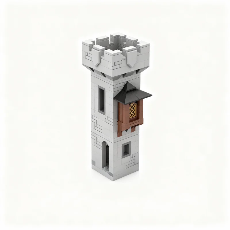 

357pcs MOC Medieval Island Tower Castle Model Building Blocks Construction Toy Christmas Gifts DIY Creative Idea Education Brick