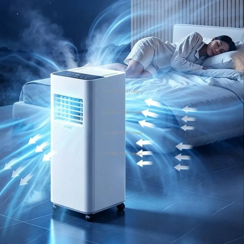 Dehumidifier, and Fan for Areas 14,000 BTU (12,000 BTU SACC) Inverter Portable Air Conditioner with Heat Pump with Dual Hose