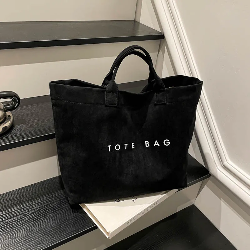 

Faux Suede Tote Bags Large Shoulder Bags Retro Underarm Bag for Women Shopping & Daily Use