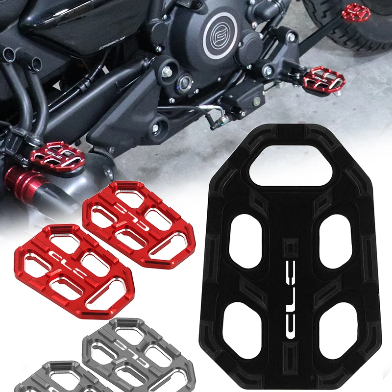 For CFMOTO 250CLC 450CLC 550CLC 250 450 550 CLC C-LC Motorcycle Accessories Anti Skid Pedal Brake Pedal Footpegs Foot Pegs