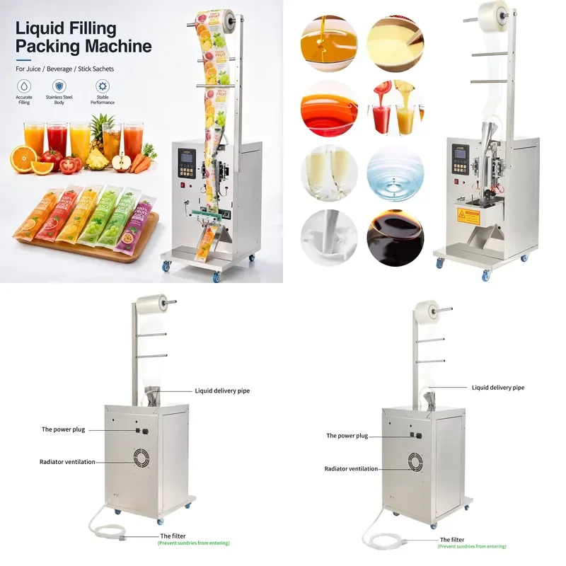 for High Quality Small Automatic Sugar Fast Filling Small Bag Tea Bag Sealing Milk Liquid Packaging Machine