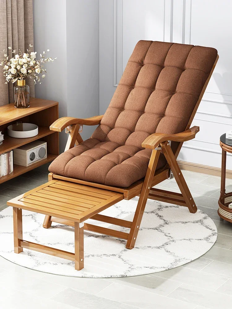 

Siesta Appliance Elderly Summer Lunch Break Bamboo Chair Balcony Leisure Chair Office Rest