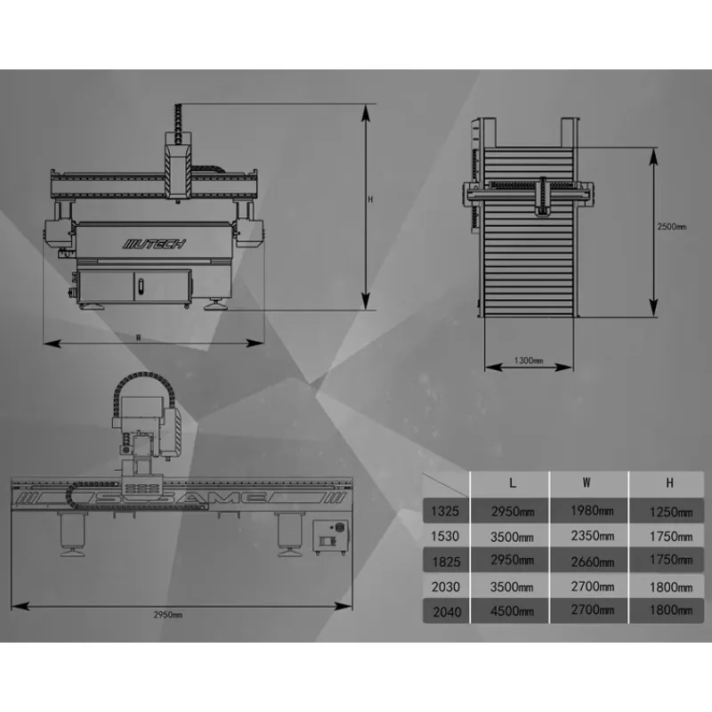 Terbaik 1325 1530 2030 Peralatan Pembuatan Mainan Kayu Alat Otomatis Pertukaran Mesin Router Cnc dengan Atc