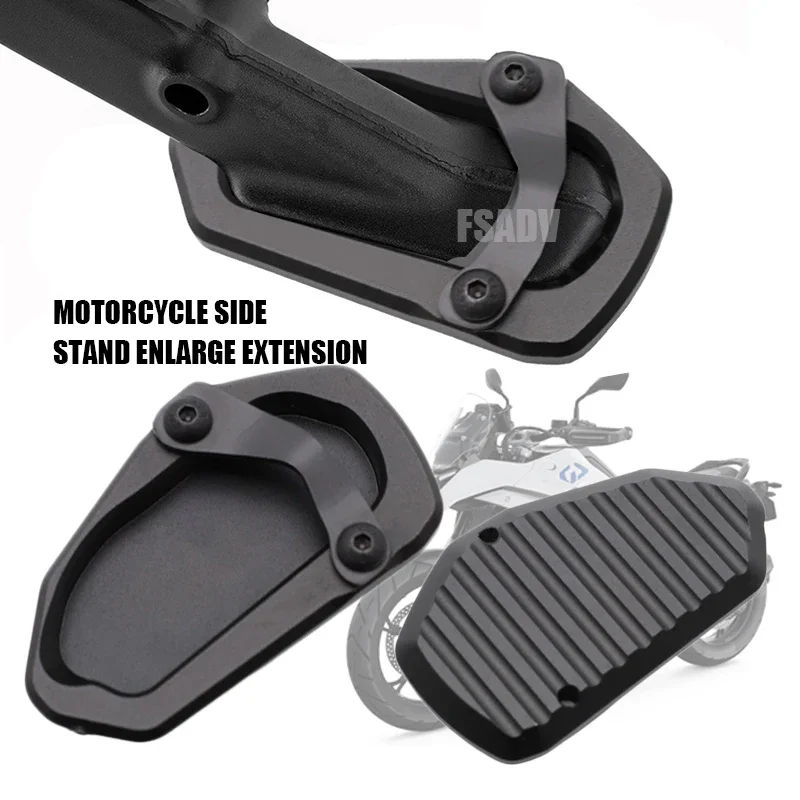 

For BMW R1300GS R 1300 GS ADV GS1300 R1300 GS 2023-2024 Aluminum Kickstand Foot Side Stand Extension Pad Support Plate