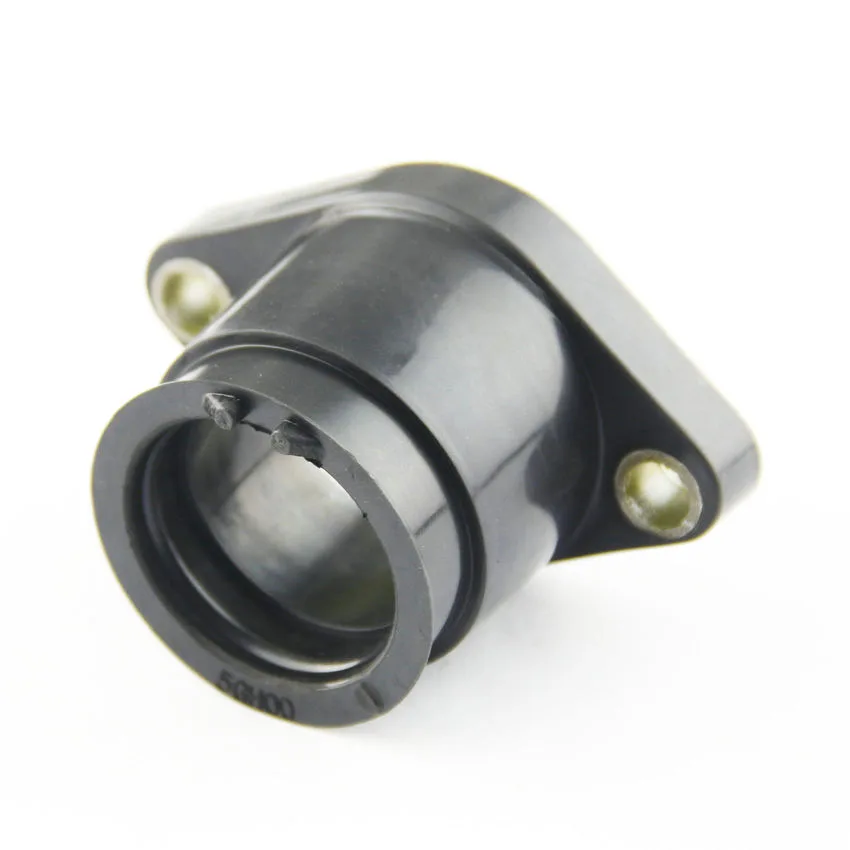 1 Stück Motorrad-Vergaser-Anschlussstück Ansaugstutzen für Yamaha YFM400F Grizzly YFM450 Kodiak YFM400A YFM400FA 5GH-13586-00 – Detail 4