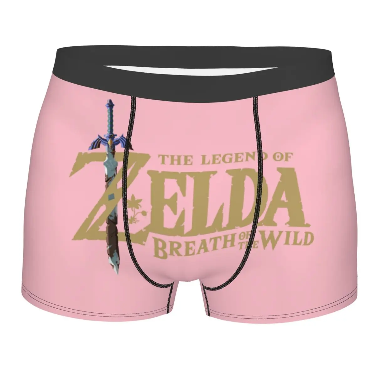 Custom Hot Play Game Zeldas Legend Underwear Male Print Boxer Shorts Panties Briefs Breathable Underpants