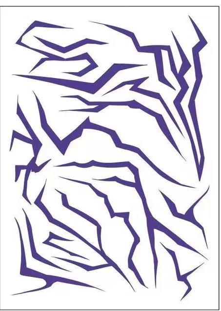 مجموعة الوشم المؤقت KPop Demon Hunters أنماط Rumi & Jinu |   Bithday اللباس الداخلي HUNTR/Xi Saja Boys هالوين تأثيري رومي الوشم