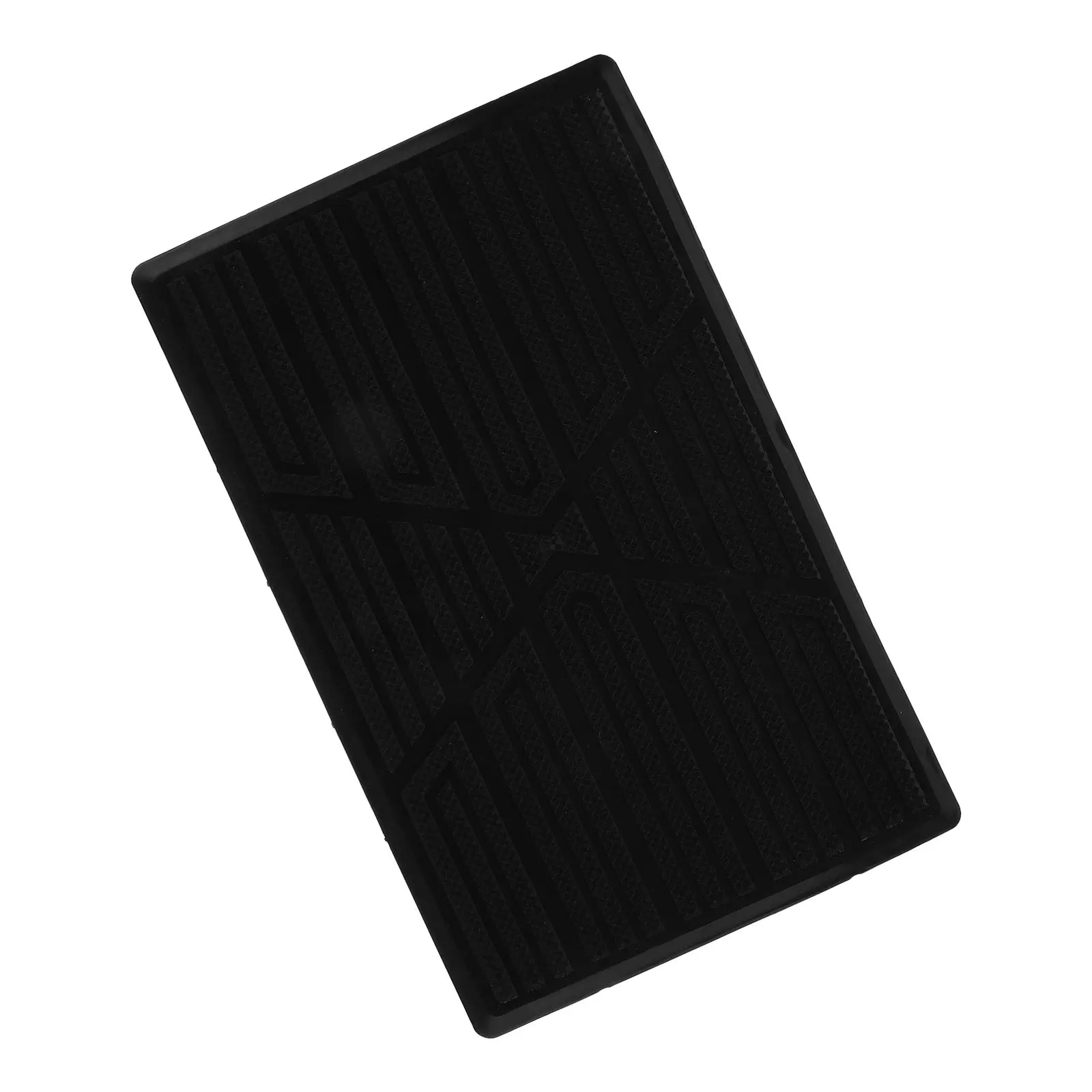 Heavy-Duty Rubber Car Floor Carpet Repair Patch Protective Mat Pad Anti-Slip Driving Safety Foot Pedal Pad Auto Carpet Patch view 6