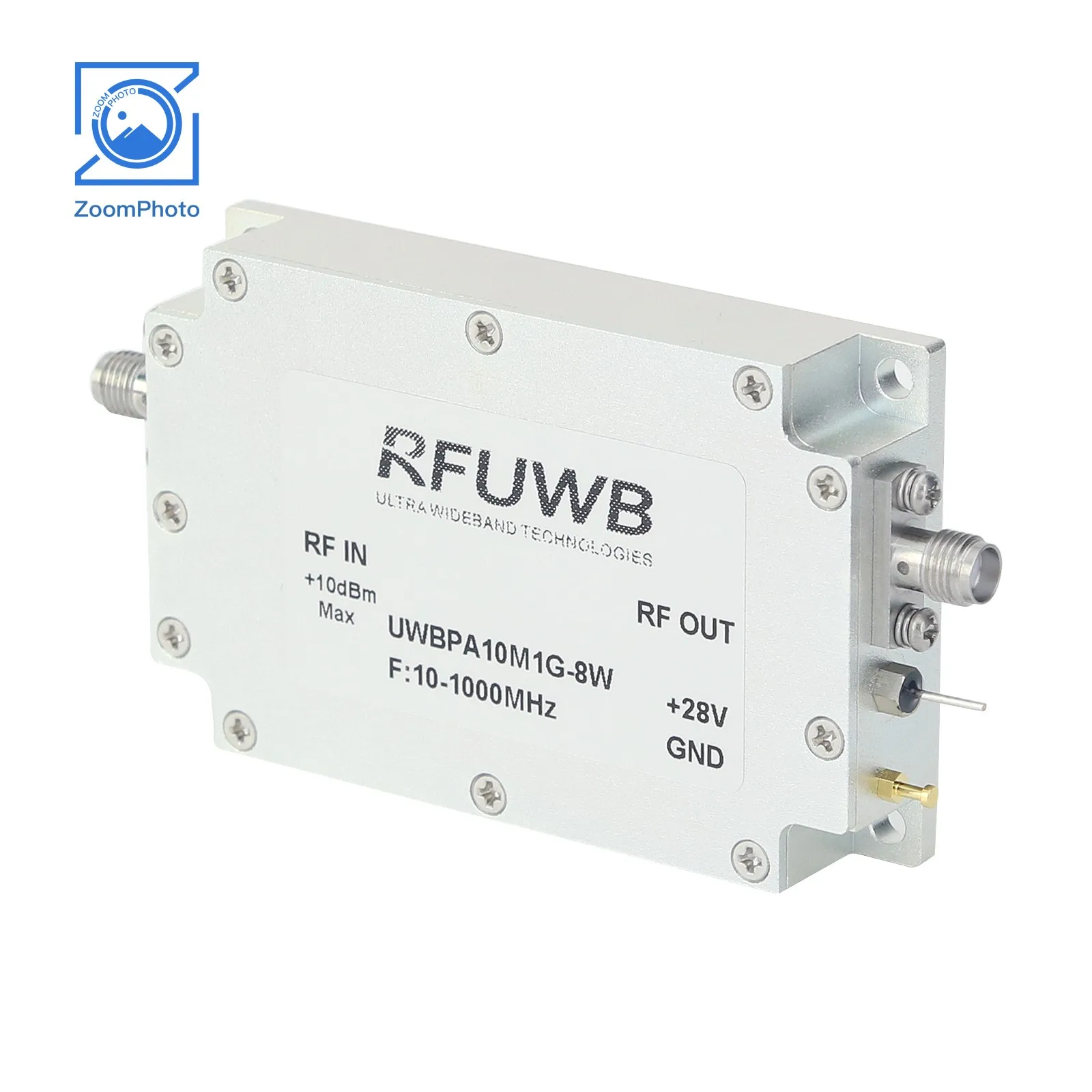 Rfuwb-ワイドバンドRFパワーアンプモジュール,UWBPA-10M1G-8W, 10-1000mhz,8w,uwb rf Power