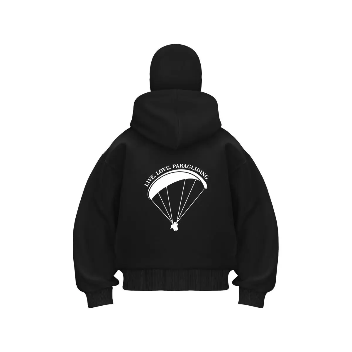 Paragliding - Extreme Sport Art new item double hooded sweatshirt men's hooded