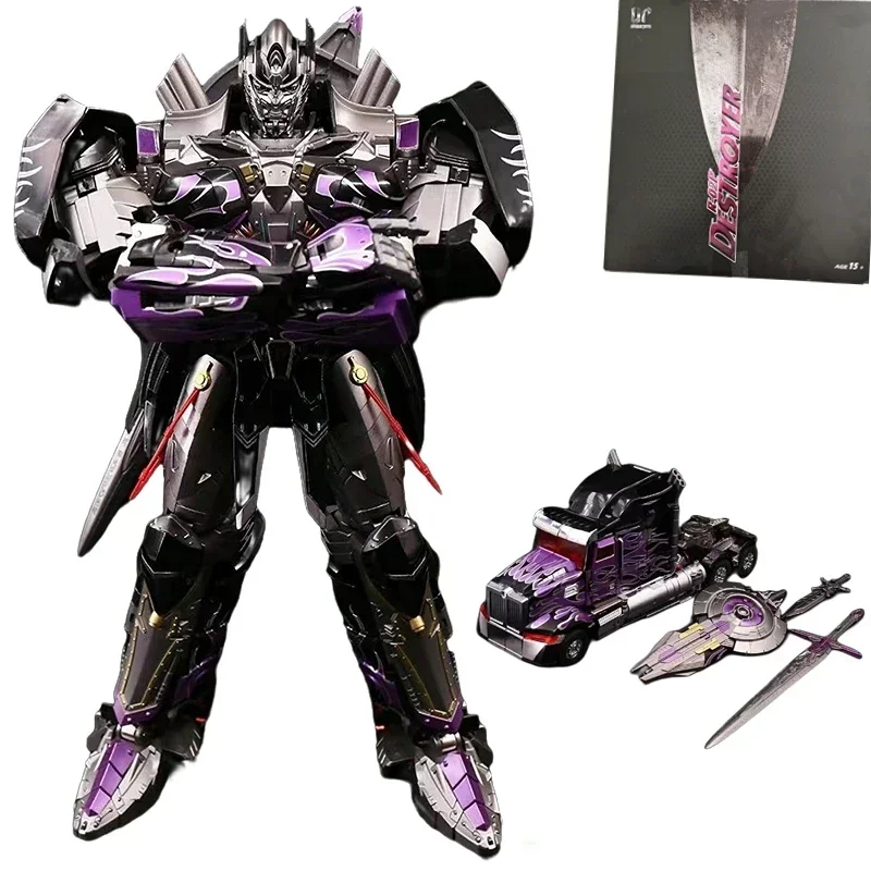 

В наличии трансформирующие игрушки UT R-02 UT R-03 Galvatron MG Knight Purple OP Commander, экшн-фигурка из сплава 27 см, коллекция игрушек