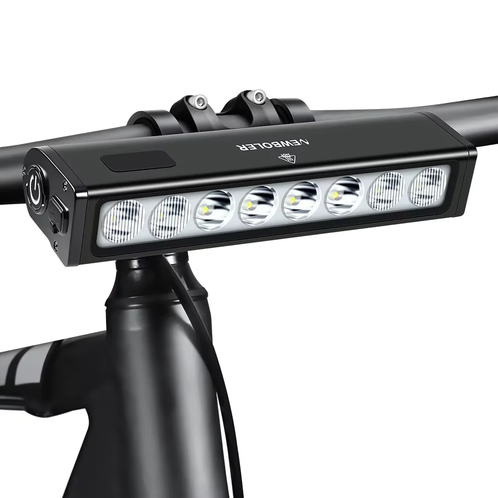 AliExpress NONE NEWBOLER Bicycle Light Front 4500Lumen Bike Light 14000mAh Waterproof Flashlight USB Charging MTB Road Cycling Lamp Accessories