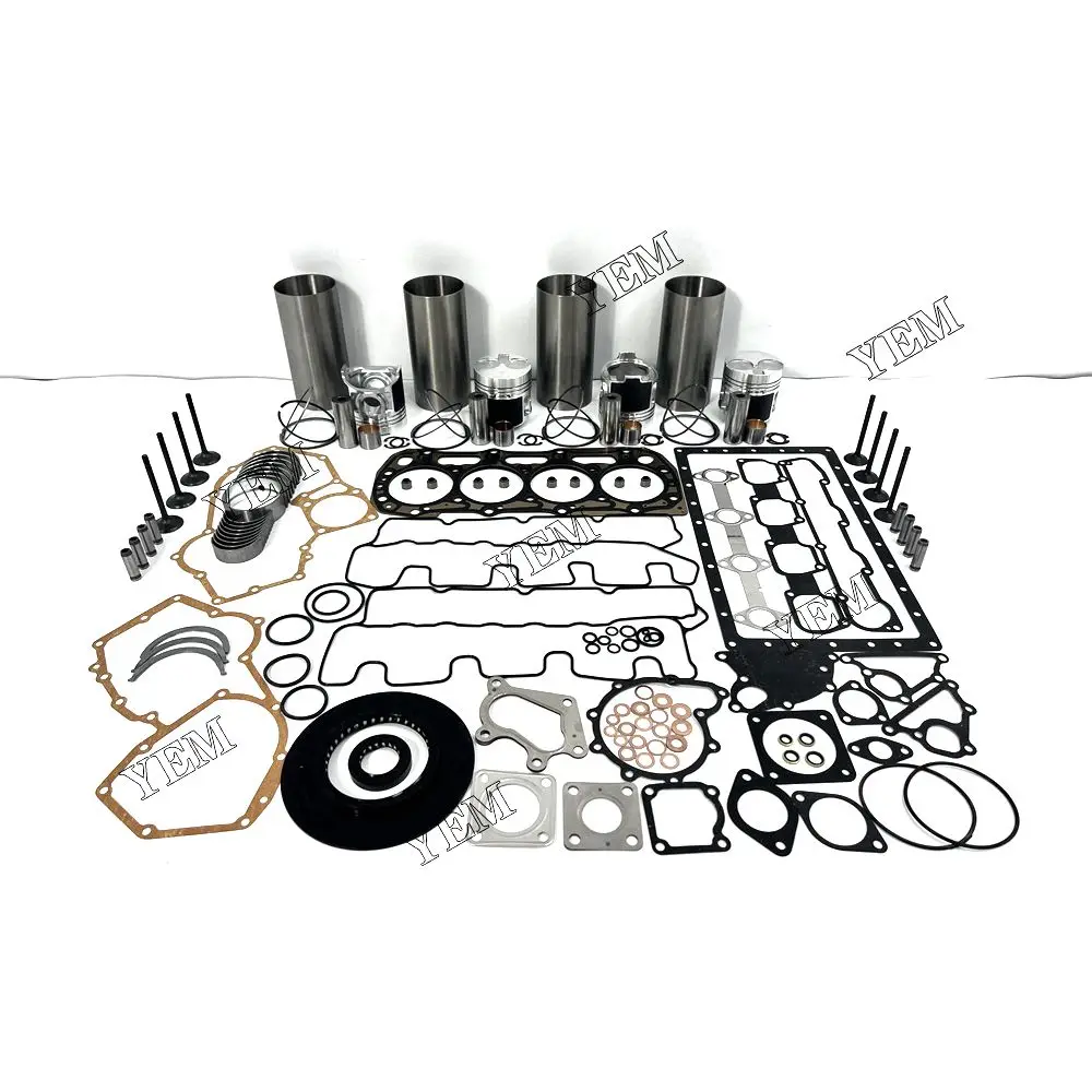 404C-22 Engine Overhaul Rebuild Kit With Gasket Bearing Valve Set For Perkins diesel engine part