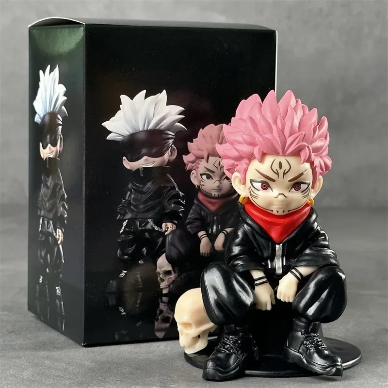 Anime Jujutsu Kaisen Doll Ornament Anime Gojo Satoru Itadori Yuji Handmade Model Desktop Ornament Boys Toys Birthday Gifts