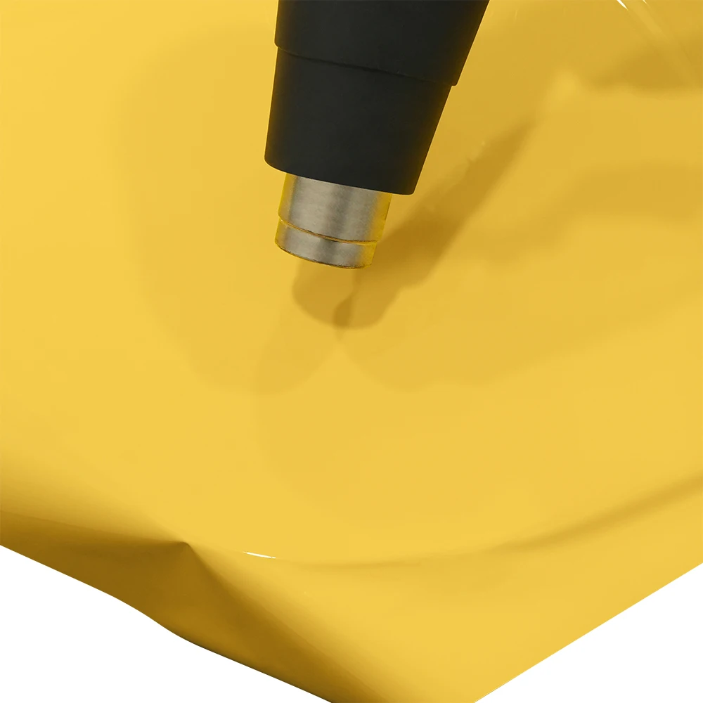 PET Signalgelbe glänzende Auto-Vinylfolie, blasenfrei, selbstklebende PVC-Farbwechselfolie, Zubehör zur Fahrzeugkarosseriedekoration – Detail 14