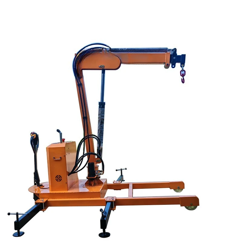 Small crane mobile type, small crane remote control c