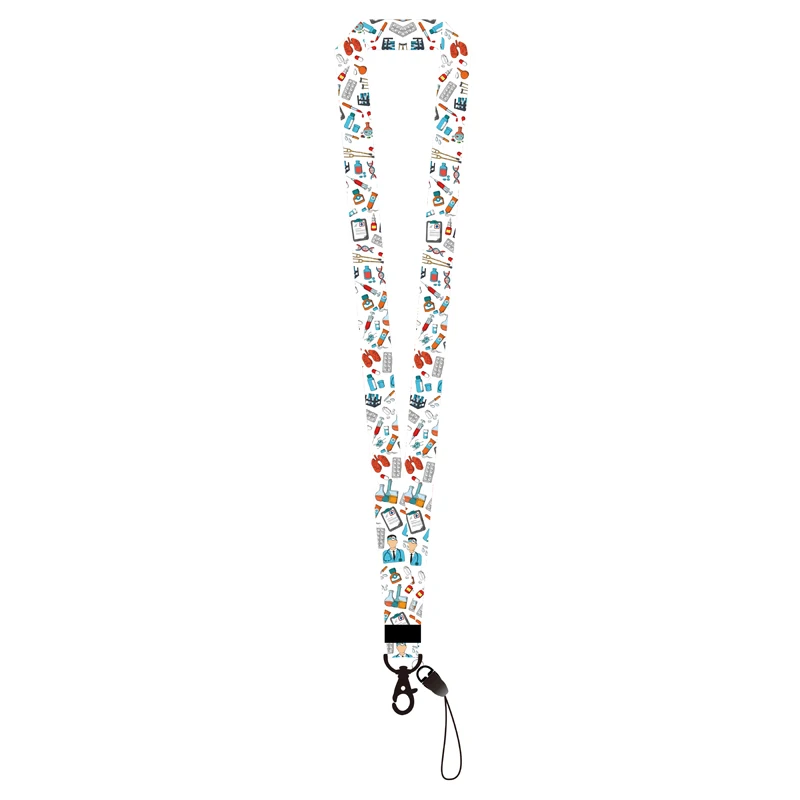 Arzt- und Krankenschwester-Schlüsselband für Schlüsselanhänger, Hebamme-Uterus-Halsband, Ausweishalter, Schlüsselanhänger, Schlüsselhalter-Zubehör – Detail 12