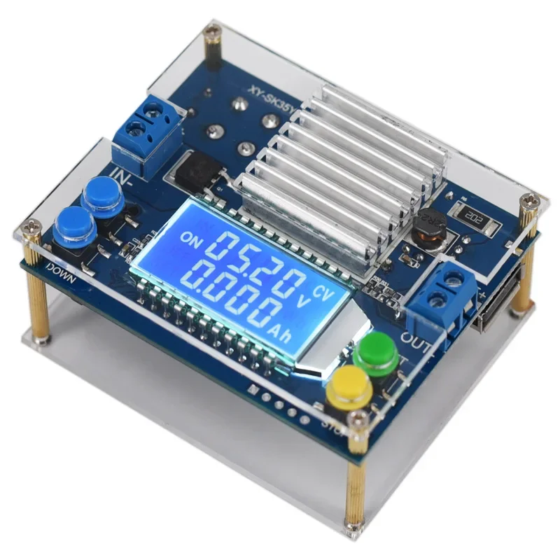 CNC Automatic Step-down Module Constant Voltage Constant Current 12V Boost 9v24v Adjustable Step-down Boost Solar Charging