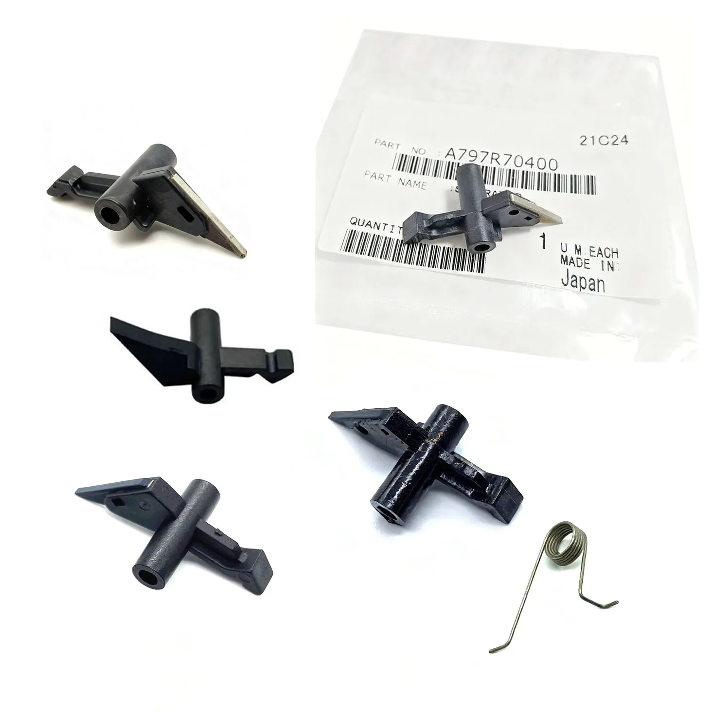 

A797R70400 New Upper picker finger for Konica Minolta C224 C284 C364 C454 C554 C654 C754 C226 C256 C266 C208 C258 Claw SEPARATOR