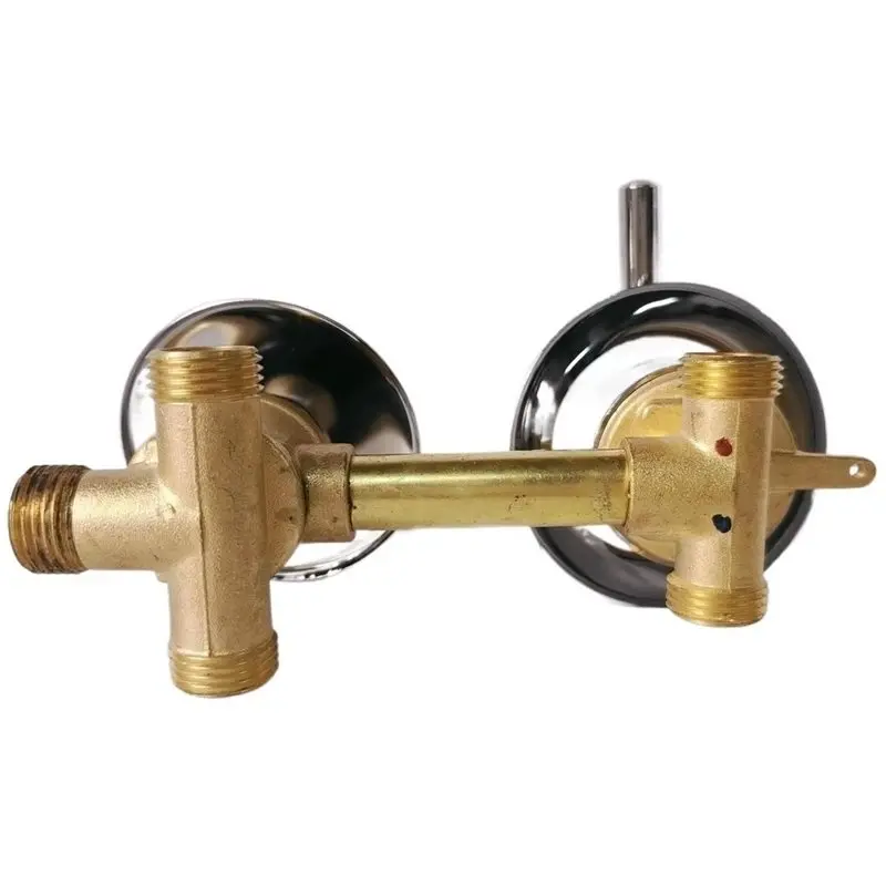 ABCA-Mixing Valve Brass Faucet Center Distance 10Cm Mixing Valve Bathroom Shower Mixer Faucet Tap Cabin