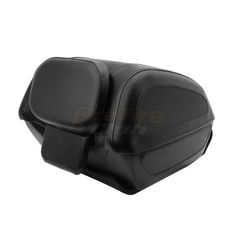 

Motorcycle Trunk Hard Case Storage Case Tail Box Luggage Case w/Pad For Harley Honda Yamaha Suzuki