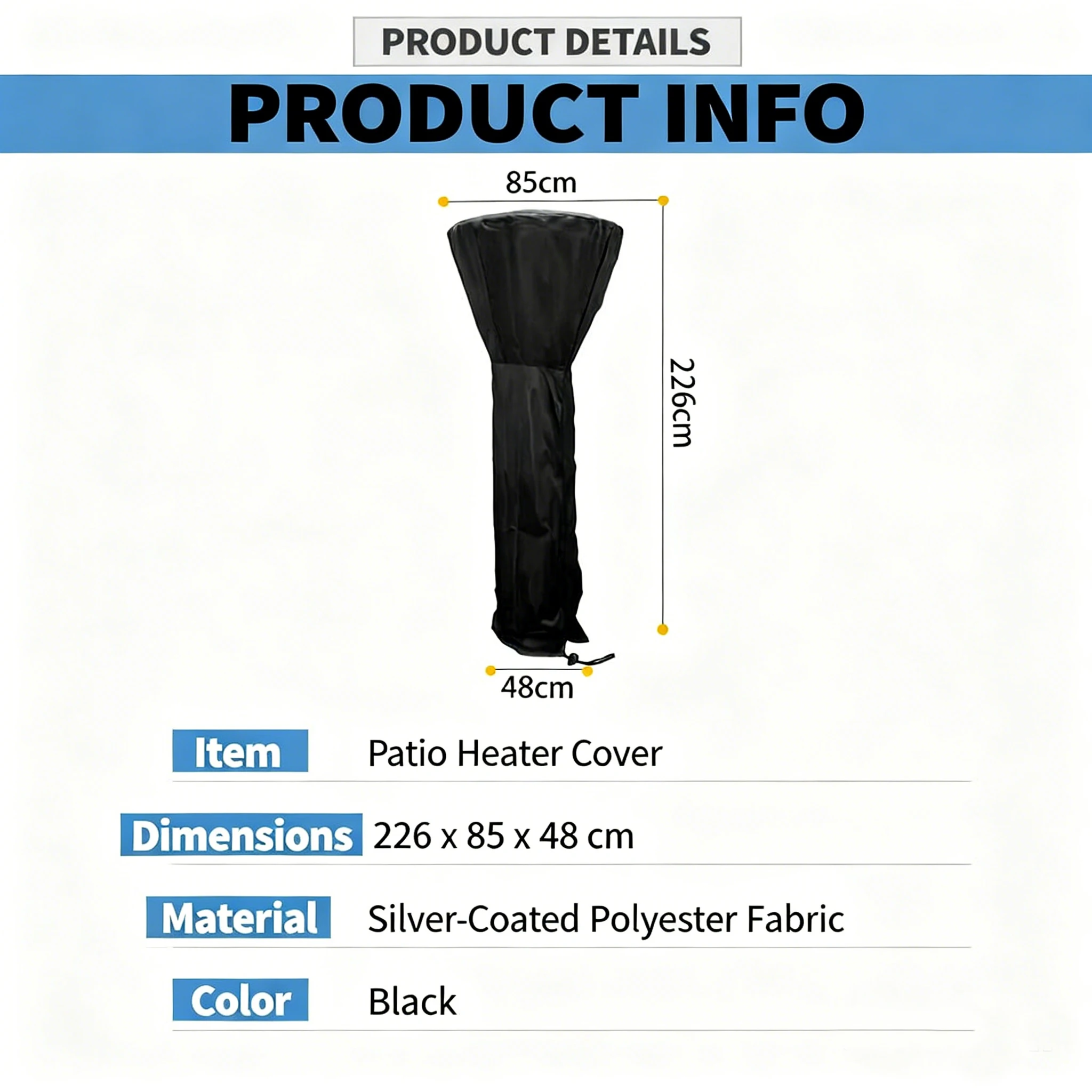Thumbnail 2 - #12 Latest Patio Heater Covers Offers