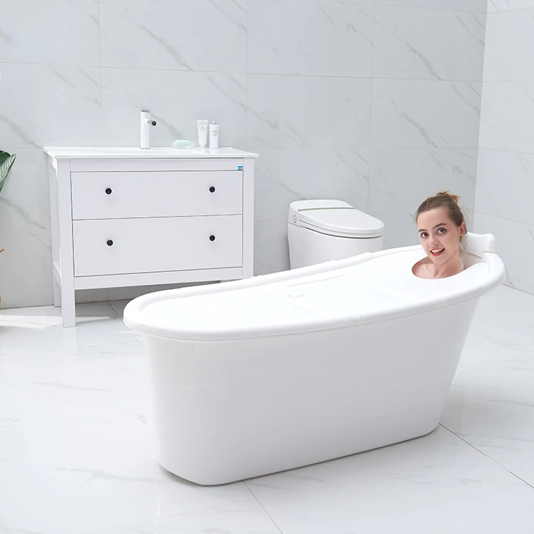 2020 SGS Test Passed Cheap Adult Portable Folding Bath Tub for Adults, Plastic Foldable Bathtub for Adults