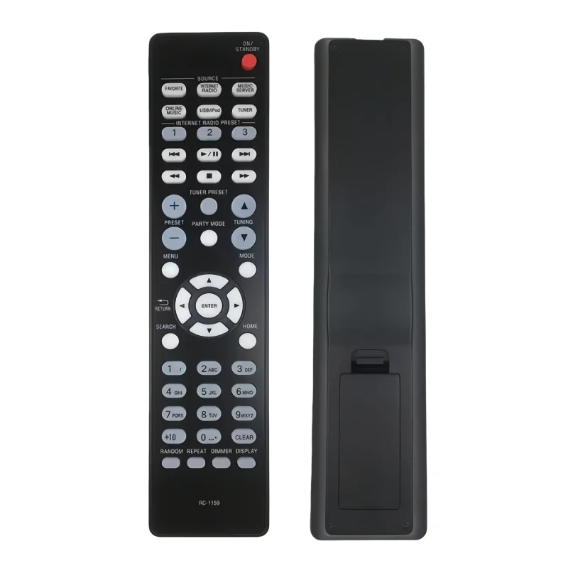 New Remote Control Compatible with Denon RC-1159 RC-1197 RC-1186 RCD-N8/N9/N10 Integrated Amplifier AV Receiver