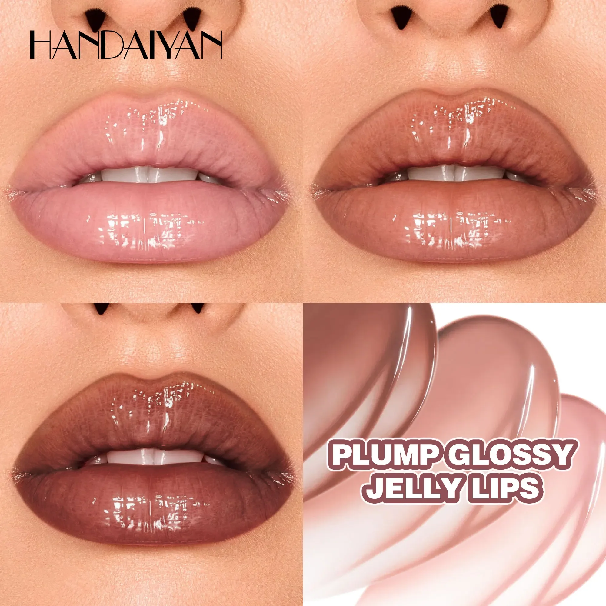 Acqua Luce Idratante Smalto per labbra Idratante Lucido perlescente Illumina le linee delle labbra Rossetto liquido all'olio Riduce la secchezza